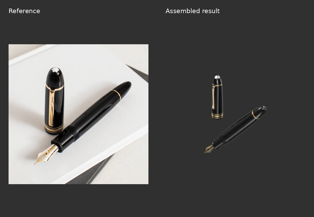 Fountain pen reference and result from the repository's local workflow